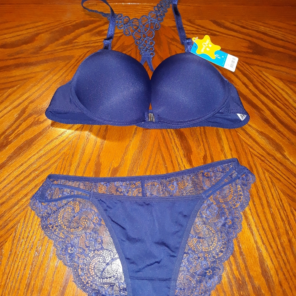Bra and panties.